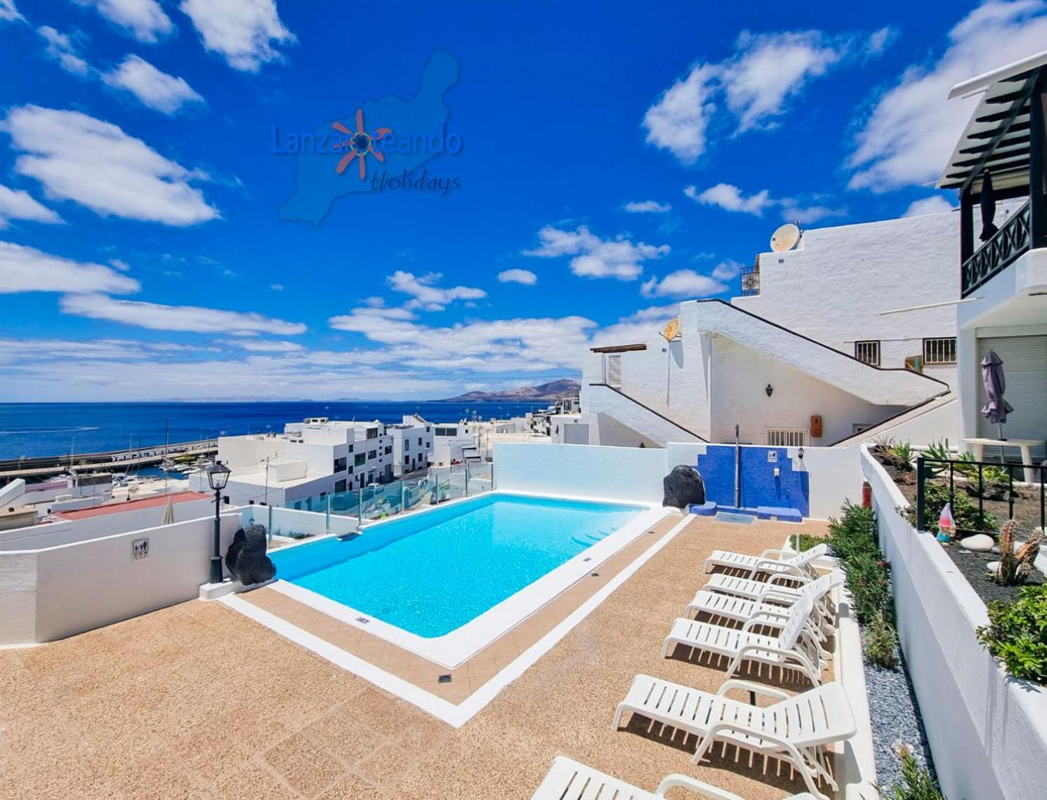 The Blue Cris-Tol Vv With Sea View Apartment Puerto del Carmen  Luaran gambar