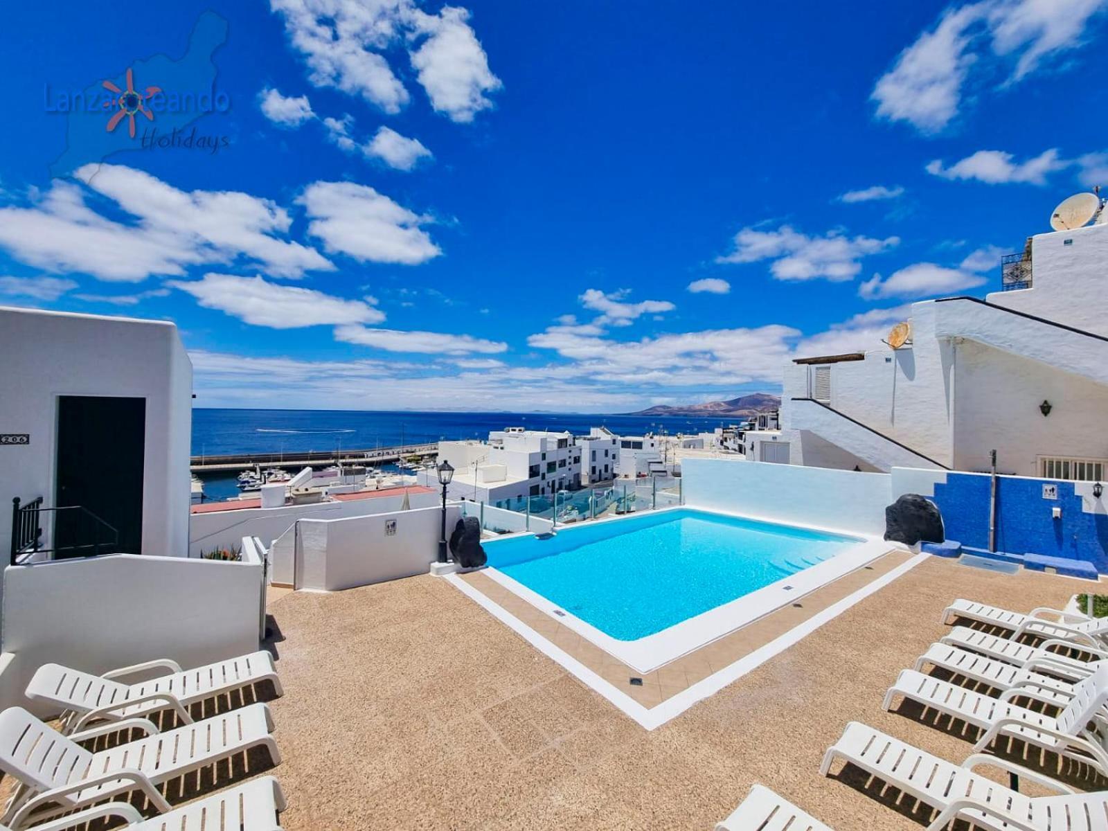 The Blue Cris-Tol Vv With Sea View Apartment Puerto del Carmen  Luaran gambar