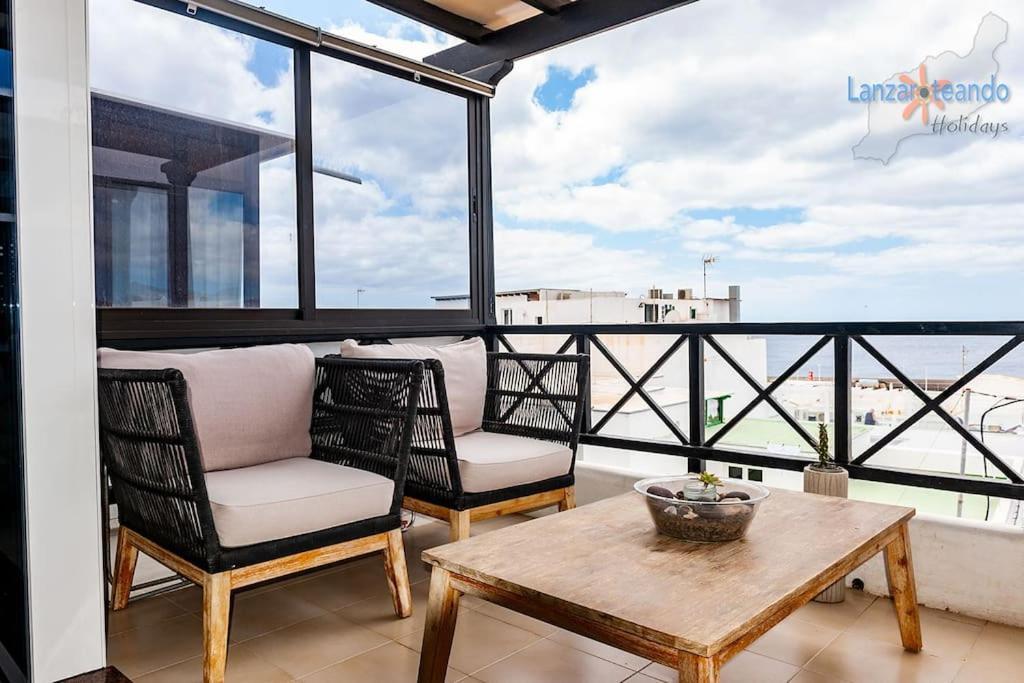 The Blue Cris-Tol Vv With Sea View Apartment Puerto del Carmen  Luaran gambar